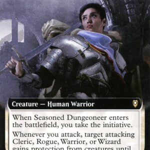 Commander Legends: Battle for Baldur's Gate - 610 - Seasoned Dungeoneer - Rare - W - Non-foil