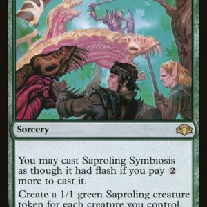 Dominaria Remastered - 175 - Saproling Symbiosis - Rare - G - Non-foil