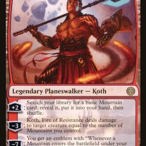 Phyrexia: All Will Be One - 138 - Koth, Fire of Resistance - Rare - R - Foil