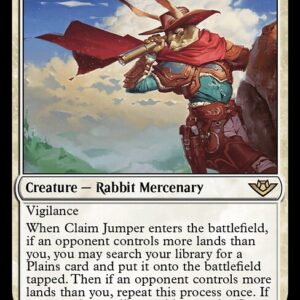 Outlaws of Thunder Junction - 8 - Claim Jumper - Rare - W - Non-foil