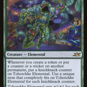 Unfinity - 158 - Tchotchke Elemental - Rare - G - Foil