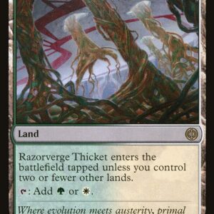 Phyrexia: All Will Be One - 257 - Razorverge Thicket - Rare - C - Foil