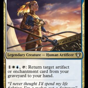 Commander Masters - 340 - Hanna, Ship's Navigator - Rare - WU - Foil