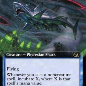 March of the Machine - 350 - Chrome Host Seedshark - Rare - U - Non-foil