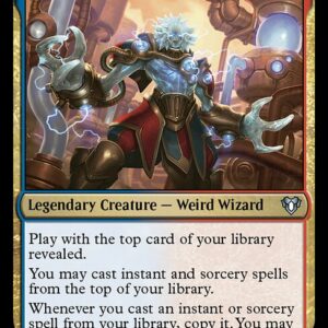 Commander Masters - 345 - Melek, Izzet Paragon - Uncommon - UR - Foil