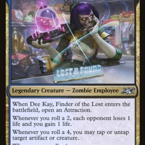 Unfinity - 167 - Dee Kay, Finder of the Lost - Uncommon - UB - Foil