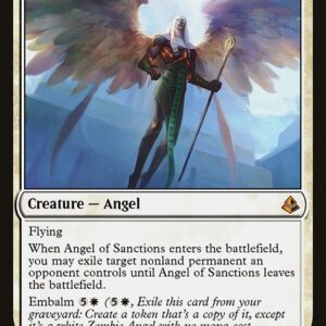 Amonkhet - 1 - Angel of Sanctions - Mythic - W - Non-foil