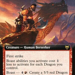 Kaldheim - 357 - Dragonkin Berserker - Rare - R - Foil
