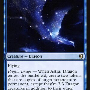 Commander Legends: Battle for Baldur's Gate - 664 - Astral Dragon - Rare - U - Non-foil