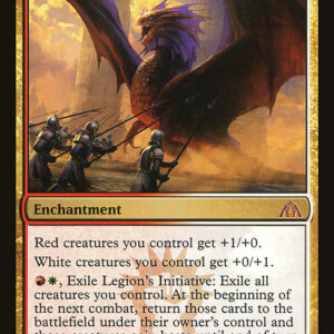 Dragon's Maze - 81 - Legion's Initiative - Mythic - WR - Non-foil (Front)