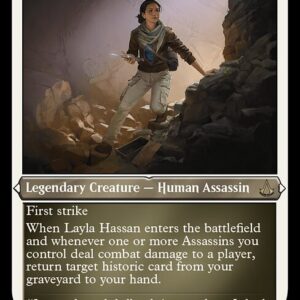 Assassin's Creed - 177 - Layla Hassan - Rare - W - Non-foil