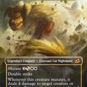 Ikoria: Lair of Behemoths - 381 - Snapdax, Apex of the Hunt - Mythic - Multi - Foil (Front)