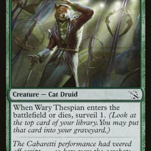 March of the Machine - 215 - Wary Thespian - Common - G - Non-foil
