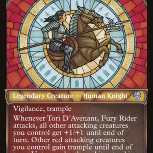 Dominaria United - 322 - Tori D'Avenant, Fury Rider - Uncommon - WR - Foil