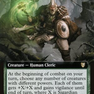 Midnight Hunt Commander - 67 - Sigardian Zealot - Rare - G - Non-foil (Front)