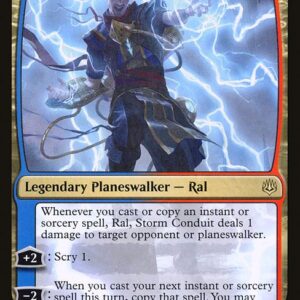 War of the Spark - 211 - Ral, Storm Conduit - Rare - UR - Non-foil (Front)