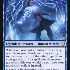 Commander Legends: Battle for Baldur's Gate - 72 - Gale, Waterdeep Prodigy - Rare - U - Non-foil