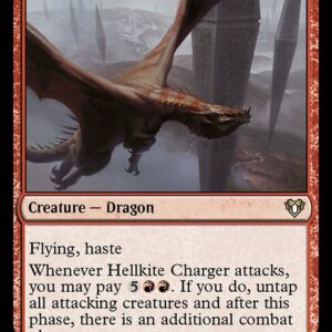 Commander Masters - 232 - Hellkite Charger - Rare - R - Non-foil