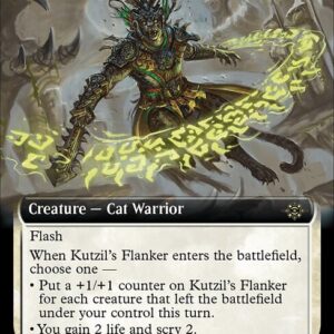 The Lost Caverns of Ixalan - 355 - Kutzil's Flanker - Rare - W - Foil (Front)