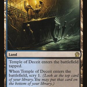 Theros - 225 - Temple of Deceit - Rare - C - Non-foil (Front)
