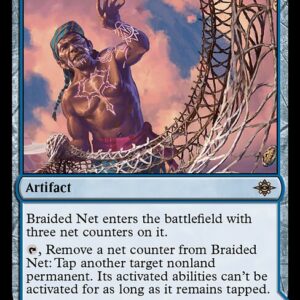 The Lost Caverns of Ixalan - 47 - Braided Net // Braided Quipu - Rare - C - Foil (Front)