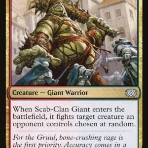 Double Masters 2022 - 272 - Scab-Clan Giant - Uncommon - RG - Non-foil