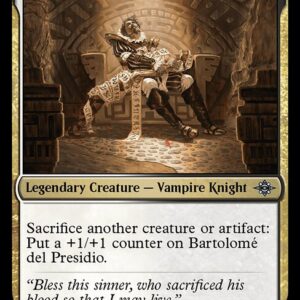 The Lost Caverns of Ixalan - 224 - Bartolomé del Presidio - Uncommon - WB - Non-foil (Front)