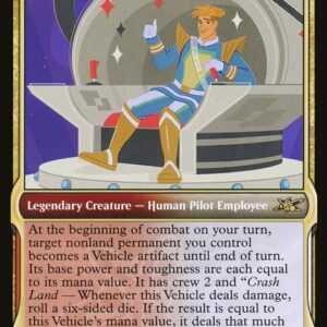 Unfinity - 257 - Captain Rex Nebula - Rare - WR - Foil