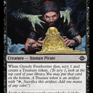 The Lost Caverns of Ixalan - 109 - Greedy Freebooter - Common - B - Non-foil (Front)