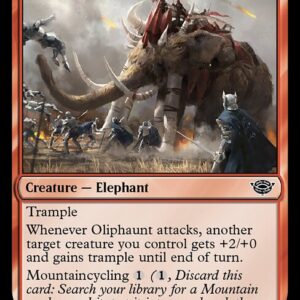 The Lord of the Rings: Tales of Middle-earth - 139 - Oliphaunt - Common - R - Non-foil