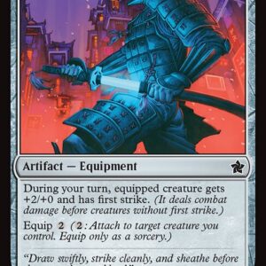 Foundations - 130 - Quick-Draw Katana - Common - C - Foil