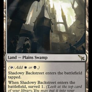 Murders at Karlov Manor - 268 - Shadowy Backstreet - Rare - C - Non-foil