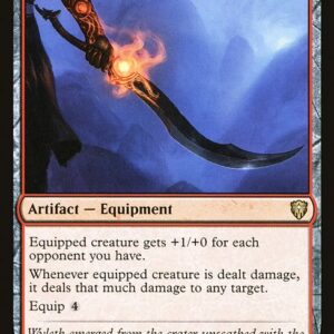 Commander Legends - 364 - Blazing Sunsteel - Rare - R - Non-foil