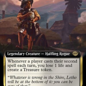 The Lord of the Rings: Tales of Middle-earth - 370 - Lotho, Corrupt Shirriff - Rare - WB - Foil