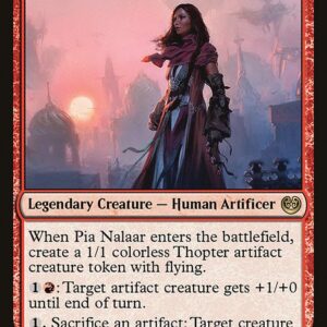 Kaladesh - 124 - Pia Nalaar - Rare - R - Foil (Front)