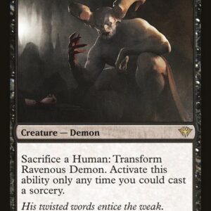 Dark Ascension - 71 - Ravenous Demon // Archdemon of Greed - Rare - C - Non-foil (Front)