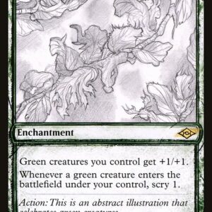 Modern Horizons 2 - 357 - Sylvan Anthem - Rare - G - Foil