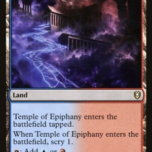 Commander Legends: Battle for Baldur's Gate - 923 - Temple of Epiphany - Rare - C - Non-foil