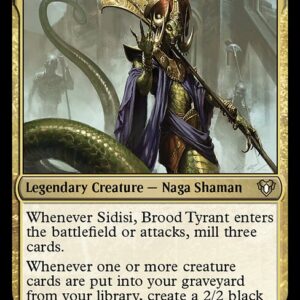 Commander Masters - 355 - Sidisi, Brood Tyrant - Rare - Multi - Non-foil