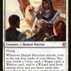 Commander Legends: Battle for Baldur's Gate - 659 - Harper Recruiter - Rare - W - Non-foil