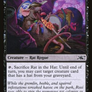 Unfinity - 86 - Rat in the Hat - Common - B - Foil