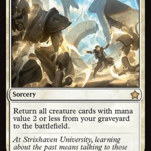 Foundations - 22 - Raise the Past - Rare - W - Non-foil