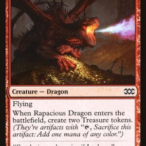 Double Masters - 140 - Rapacious Dragon - Common - R - Non-foil
