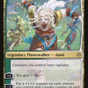 War of the Spark - 184 - Ajani, the Greathearted - Rare - WG - Non-foil (Front)