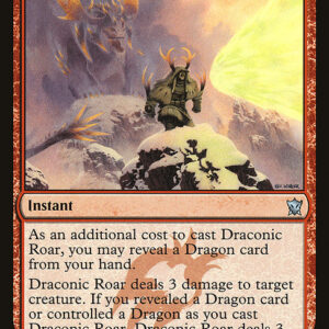 Dragons of Tarkir - 134 - Draconic Roar - Uncommon - R - Non-foil