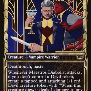Streets of New Capenna - 318 - Maestros Diabolist - Rare - Multi - Non-foil