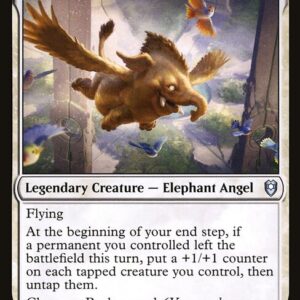 Commander Legends: Battle for Baldur's Gate - 32 - Lulu, Loyal Hollyphant - Uncommon - W - Foil