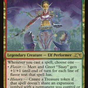 Unfinity - 458 - Meet and Greet "Sisay" - Rare - RG - Foil