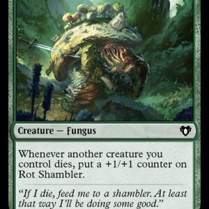 Commander Masters - 318 - Rot Shambler - Common - G - Foil