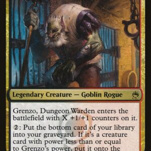 Masters 25 - 205 - Grenzo, Dungeon Warden - Rare - BR - Non-foil